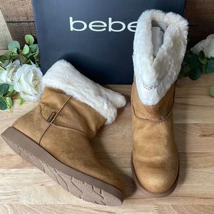 bebe Tan Lanaya Cold Weather Boots 10M